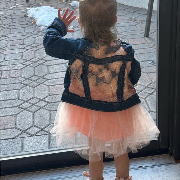 Cutout Jean jacket - Picture 4 of 4